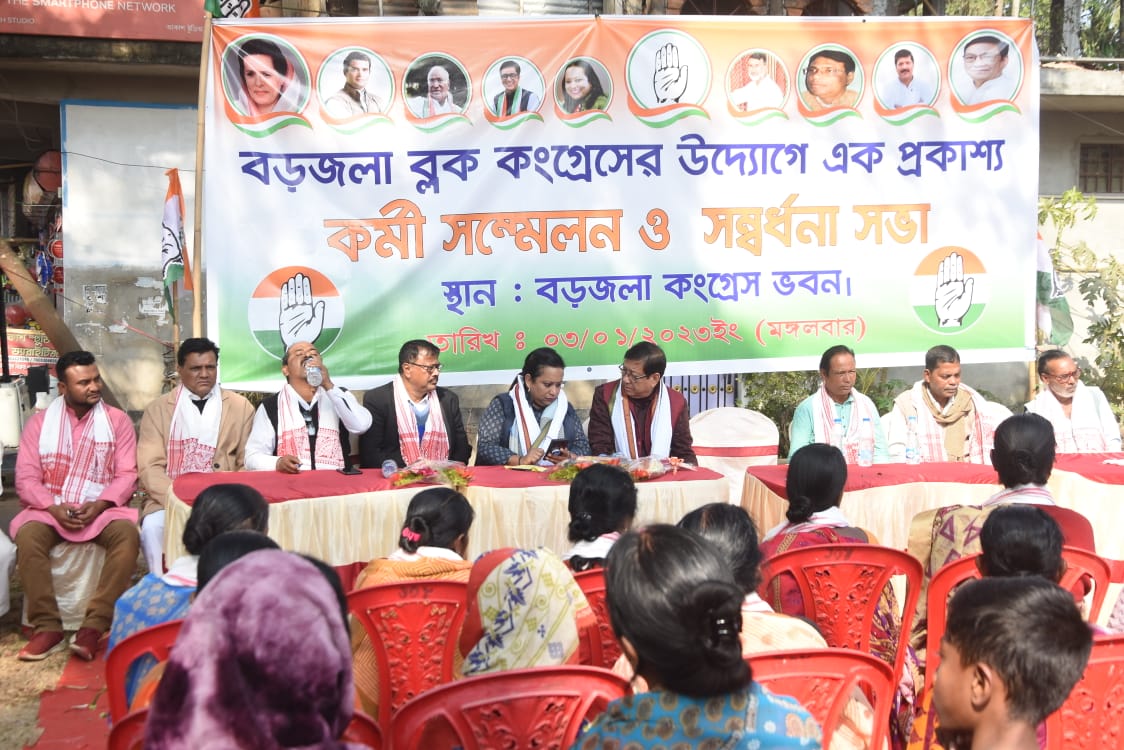 ‘Barjala is the Land of Congress’, claims Brijit Sinha - Tripura Chronicle