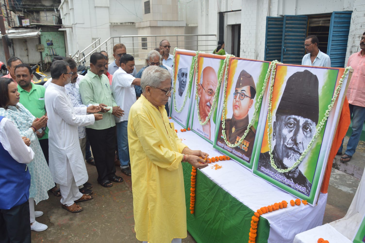 Pradesh Congress commemorated ‘Quit India Movement’ with Reverence ...