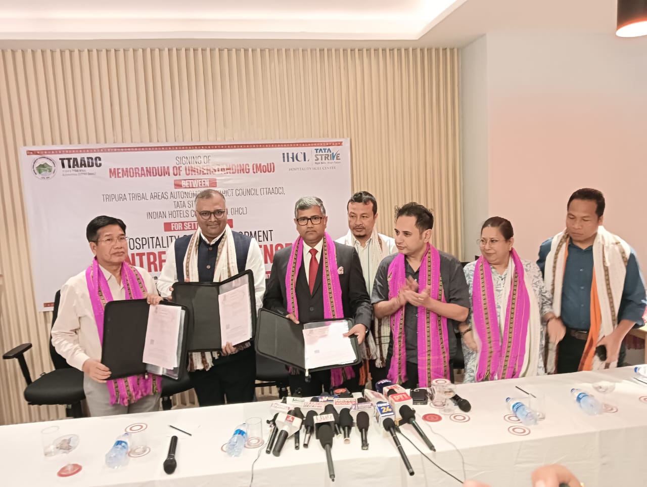 TTAADC Signs MoU with TATA STRIVE and IHCL for Hospitality Skill ...