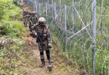 Pakistani Intruder Shot Dead By BSF Along International Border In J&K’s Samba