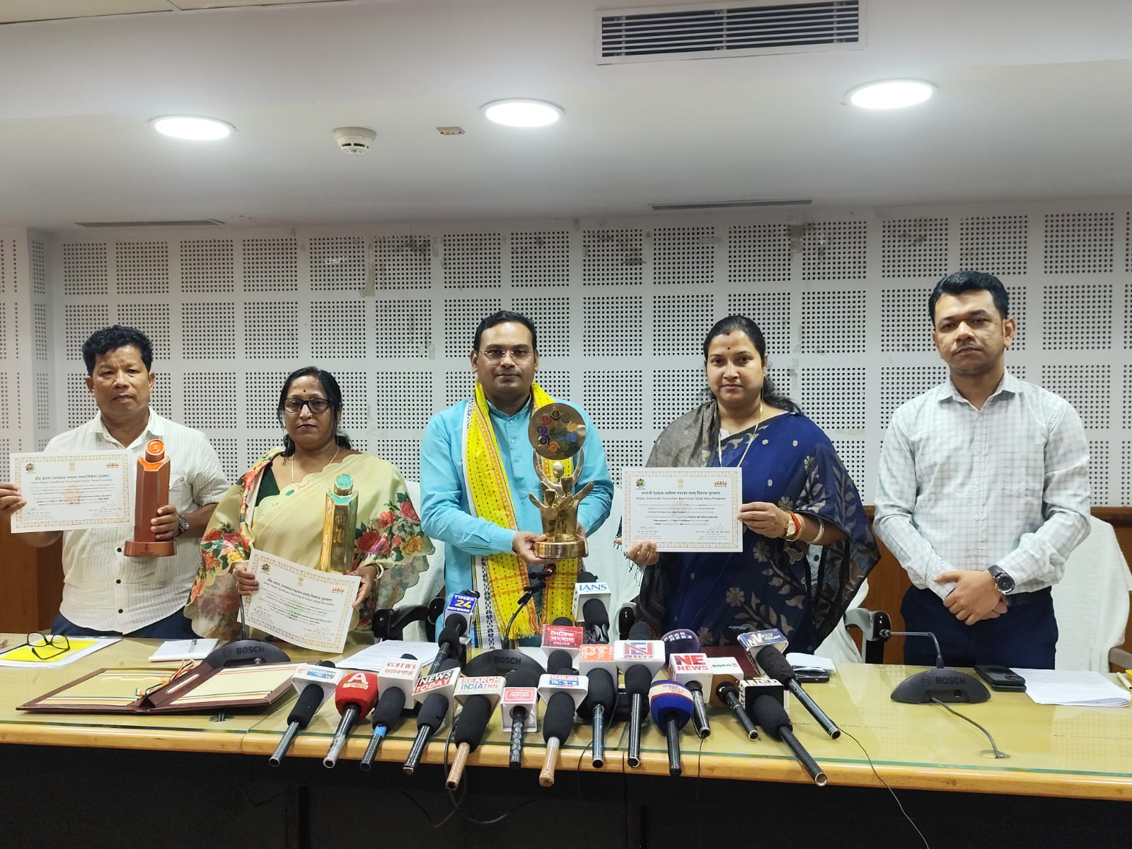 Tripura Panchayats shine on national stage; Kishor Barman hails collective effort behind National Panchayat Awards 2025