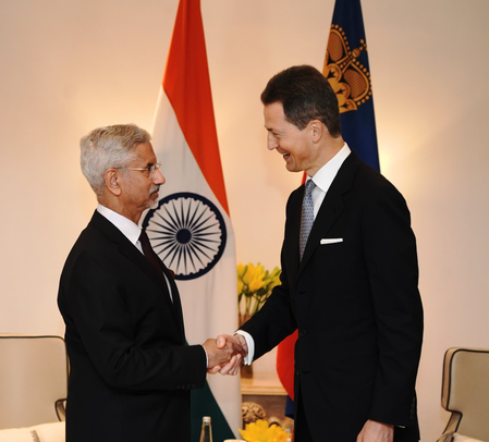 EAM Jaishankar meets Liechtenstein Prince, discusses opportunities under TEPA